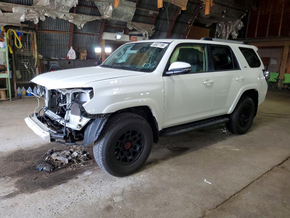 2024 Toyota 4runner VIN JTENU5JR8R6297495 COPART salvage auction — FRONT END, Ny - Mv-907A Salvage Certificate, sold $250 on 2026-07-27 (photo 1)