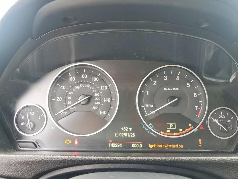 2015 BMW 3er VIN WBA3B5C50FF960658 COPART salvage auction — FRONT END, Wv - Certificate Of Title, sold $1,500 on 2026-08-13 (photo 9)
