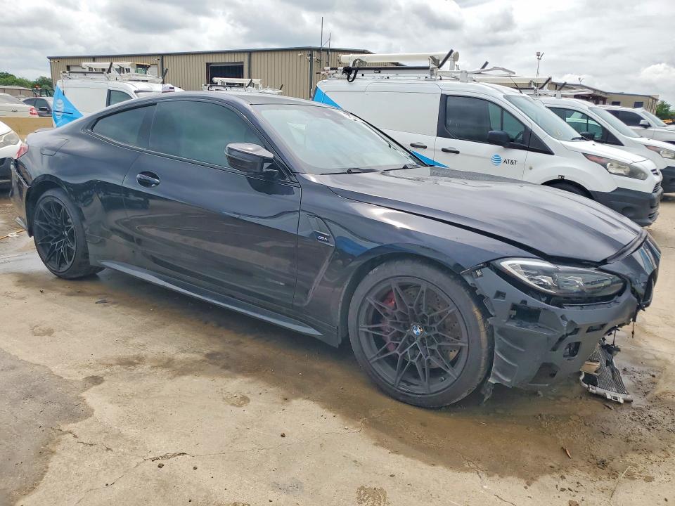 2021 BMW M4 VIN WBS53AZ08MCH00807 COPART salvage auction — FRONT END, Tx - Certificate Of Title, sold $15,000 on 2026-07-30 (photo 4)
