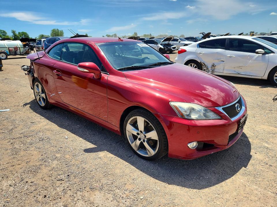 2010 Lexus Is VIN JTHFF2C29A2507517 COPART salvage auction — REAR END, Il - Salvage Certificate, sold $575 on 2026-07-28 (photo 4)