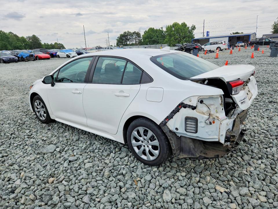 2021 Toyota Corolla VIN 5YFEPMAE0MP188453 COPART salvage auction — REAR END, Nc - Salvage Certificate Of Title, sold $175 on 2026-07-29 (photo 2)