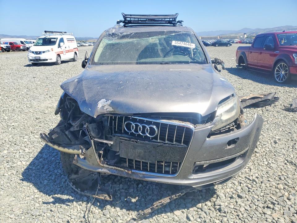 2012 Audi Q7 VIN WA1LMAFE1CD000381 COPART salvage auction — ALL OVER, CA - SALVAGE CERTIFICATE, sold $300 on 2026-07-23 (photo 5)