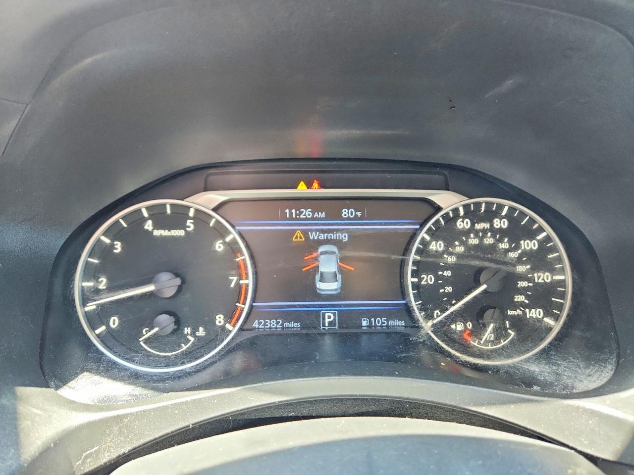 2023 Nissan Altima VIN 1N4BL4CVXPN393152 COPART salvage auction — Front End, TN - SALVAGE CERT-WATER DAMAGE, sold $6,200 on 2026-07-09 (photo 9)