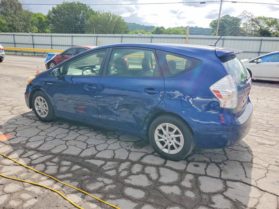 2013 Toyota Prius VIN JTDZN3EU7D3224456 COPART salvage auction — SIDE, Tn - Salvage Certificate, sold $2,500 on 2026-07-20 (photo 2)