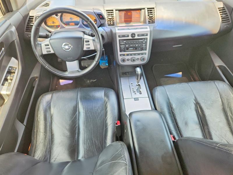 2004 Nissan Murano VIN JN8AZ08T34W222841 COPART salvage auction — DAMAGE HISTORY, In - Cert Of Title-Salvage Title, sold $200 on 2026-07-17 (photo 8)