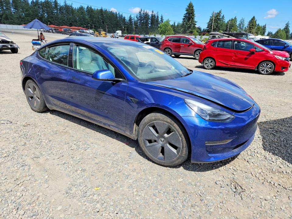 2023 Tesla Model 3 VIN 5YJ3E1EB5PF632468 COPART salvage auction — FRONT END, Wa - Bill Of Sale, sold $6,300 on 2026-07-21 (photo 4)