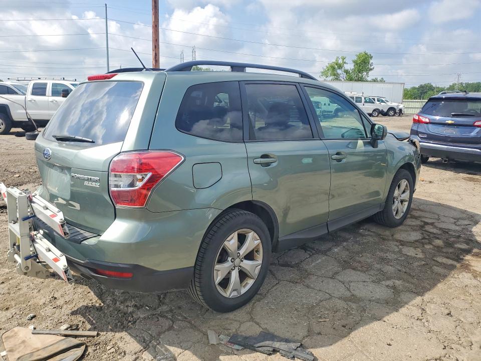 2014 Subaru Forester VIN JF2SJAEC6EH457839 COPART salvage auction — REAR END, Mi - Certificate Of Title, sold $550 on 2026-07-07 (photo 3)