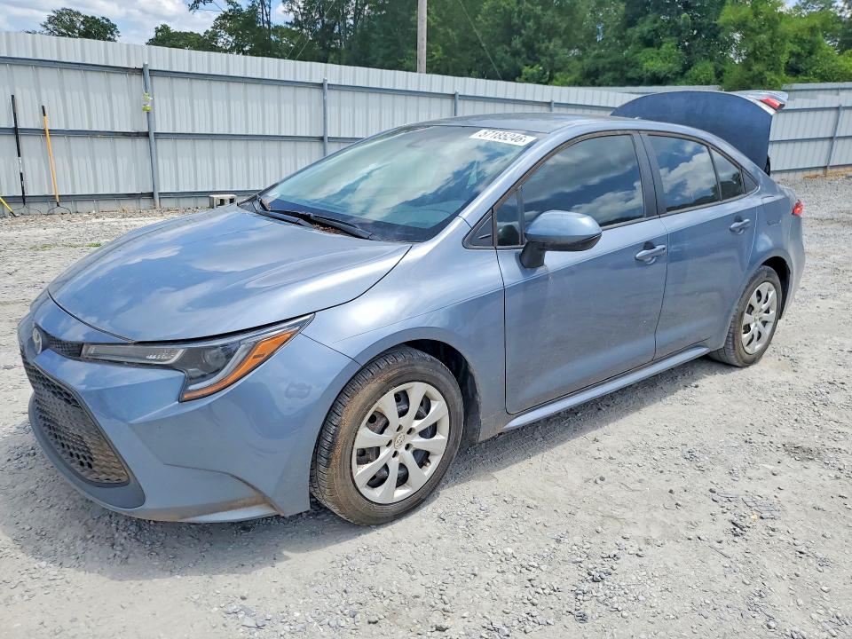 2022 Toyota Corolla VIN 5YFEPMAE7NP363802 COPART salvage auction — REAR END, Nc - Salvage Certificate Of Title, sold $1,500 on 2026-07-29 (photo 1)