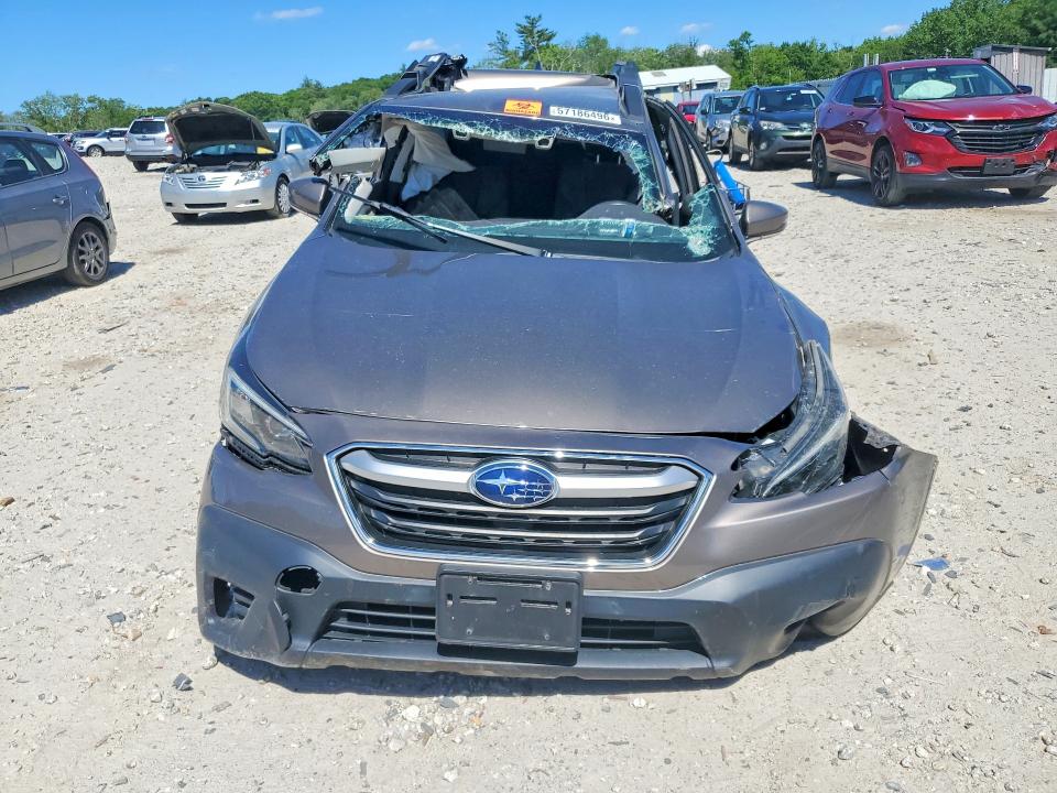 2021 Subaru VIN 4S4BTACC6M3125158 COPART salvage auction — FRONT END, Ma - Cert Of Title-Salvage, sold $200 on 2026-07-22 (photo 5)