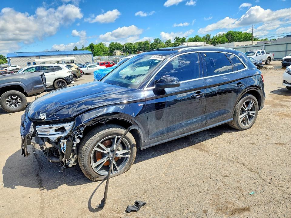 2020 Audi VIN WA1G2AFYXL2103926 COPART salvage auction — FRONT END, Pa - Cert Of Title, sold $8,500 on 2026-07-28 (photo 1)