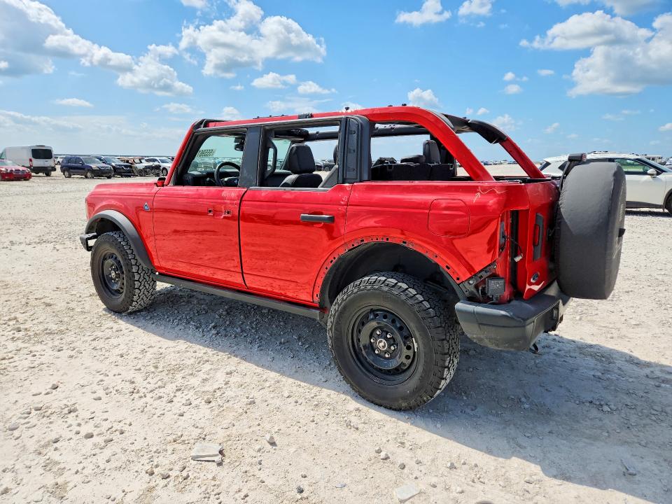 2022 Ford Bronco VIN 1FMEE5BP8NLA86609 COPART salvage auction — HAIL, Tx - Certificate Of Title, sold $4,000 on 2026-08-20 (photo 2)