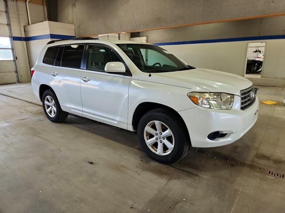 2009 Toyota Highlander VIN JTEES41A592129167 COPART salvage auction — MINOR DENT/SCRATCHES, VA - CERTIFICATE OF TITLE, sold $2,200 on 2026-07-24 (photo 4)