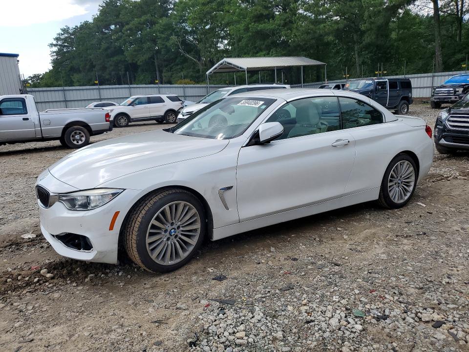 2015 BMW 4er VIN WBA3V5C51FP752614 COPART salvage auction — FRONT END, Ga - Cert Of Title-Salvage, sold $6,800 on 2026-07-10 (photo 1)