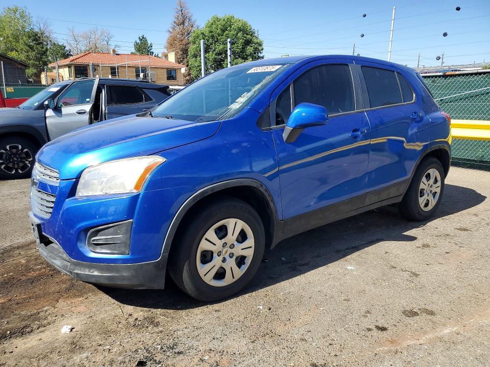 2015 Chevrolet VIN KL7CJKSB5FB182356 COPART salvage auction — SIDE, Co - Rebuilt Salvage - Dealer Only, sold $1,000 on 2026-07-21 (photo 1)