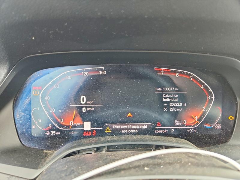 2019 BMW VIN 5UXCW2C56KL088390 COPART salvage auction — HAIL, Tx - Dealer Only Clean Title (P), sold $19,200 on 2026-07-13 (photo 9)