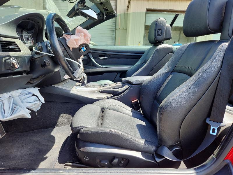 2013 BMW 3er VIN WBADX1C50DJ128732 COPART salvage auction — FRONT END, Or - Salvage Title Certificate, sold $2,100 on 2026-07-27 (photo 7)