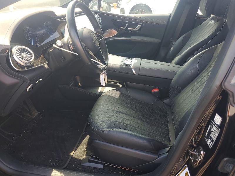 2024 Mercedes-benz Eqs VIN W1KCG2EBXRA046978 COPART salvage auction — REAR END, CT - CERT OF TITLE-SALVAGE, sold $15,200 on 2026-07-21 (photo 7)