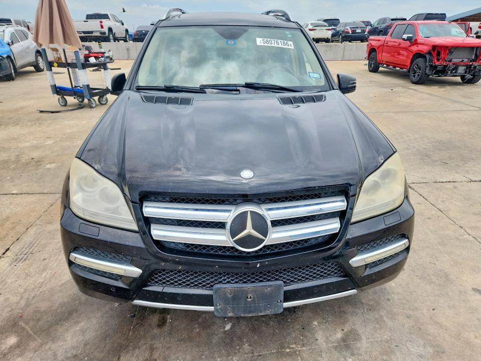 2012 Mercedes-benz Gl-klasse VIN 4JGBF7BEXCA778860 COPART salvage auction — WATER/FLOOD, Tx - Salvage Vehicle Title, sold $875 on 2026-07-02 (photo 5)