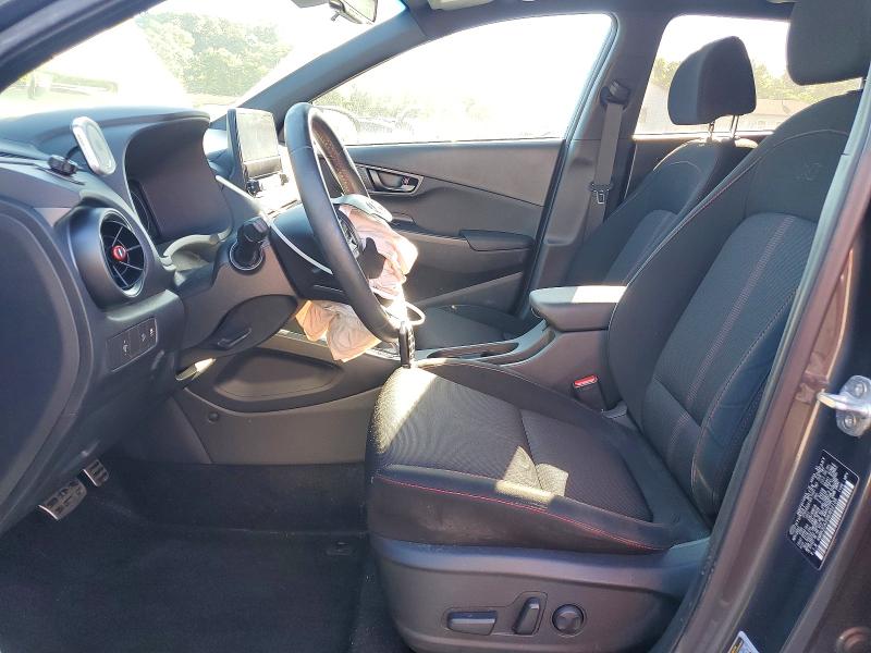 2022 Hyundai VIN KM8K3CA35NU852138 COPART salvage auction — FRONT END, Pa - Certificate Of Salvage, sold $6,900 on 2026-07-02 (photo 7)