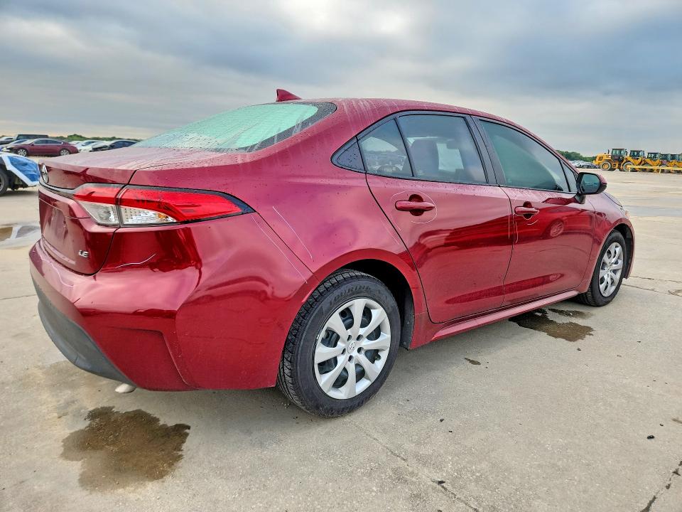 2023 Toyota Corolla VIN 5YFB4MDE7PP017114 COPART salvage auction — SIDE, Tx - Salvage Vehicle Title, sold $4,900 on 2026-07-27 (photo 3)