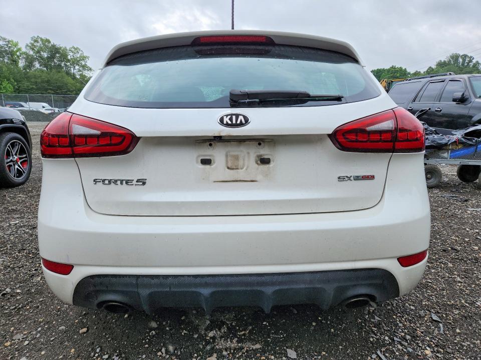 2016 Kia Forte VIN KNAFZ5A32G5626276 COPART salvage auction — FRONT END, Md - Cert Of Salvage > 75% Damage, sold $1,600 on 2026-07-31 (photo 6)