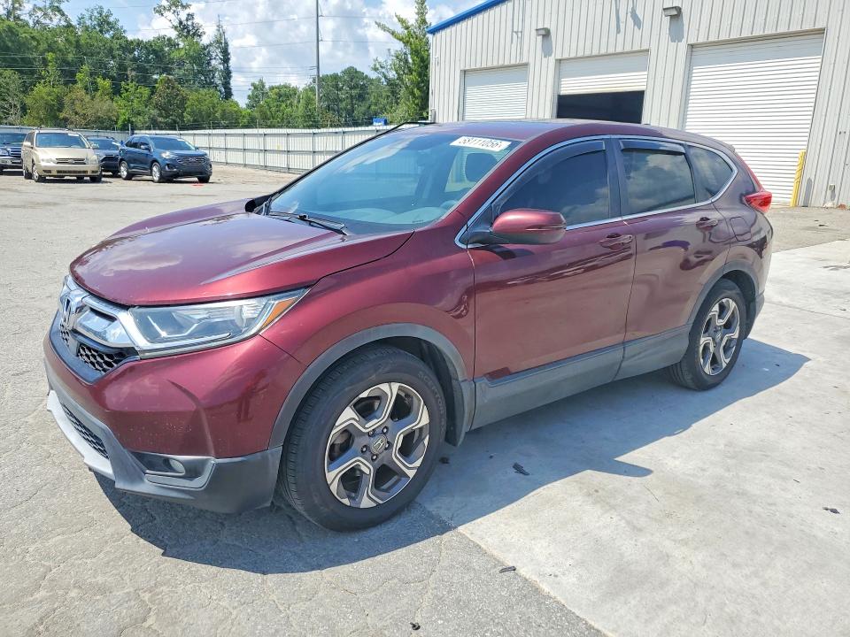 2019 Honda Cr-v VIN 7FARW1H50KE012833 COPART salvage auction — VANDALISM, Ga - Cert Of Title-Salvage, sold $1,850 on 2026-07-23 (photo 1)