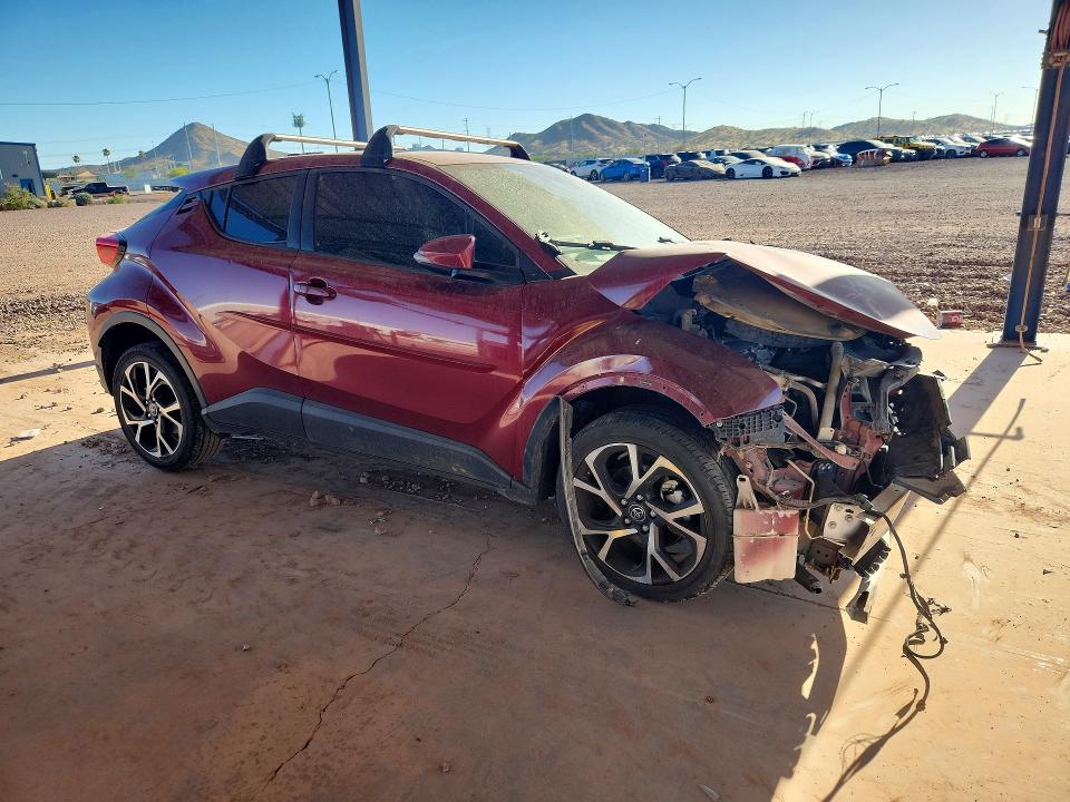 2019 Toyota C-hr VIN JTNKHMBX5K1023401 COPART salvage auction — FRONT END, Az - Cert Of Title - Salvage, sold $2,000 on 2026-07-02 (photo 4)