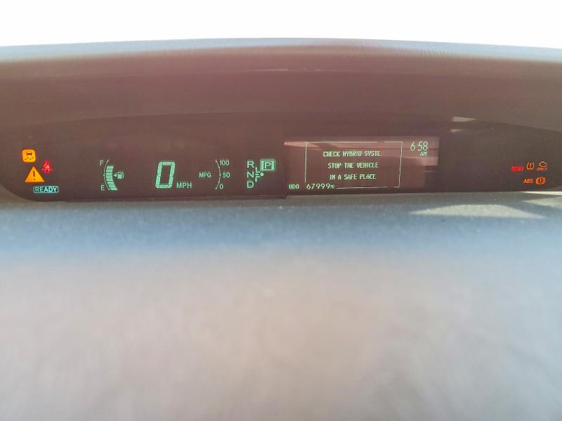 2012 Toyota Prius VIN JTDKN3DUXC1599643 COPART salvage auction — MECHANICAL, Ca - Dis/Dlr/Exp Only Clean Title, sold $5,500 on 2026-07-29 (photo 9)