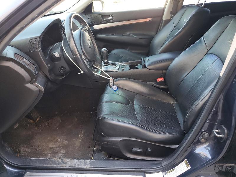 2012 Infiniti VIN JN1CV6AR0CM972812 COPART salvage auction — FRONT END, Ut - Salvage Certificate, sold $475 on 2026-07-27 (photo 7)