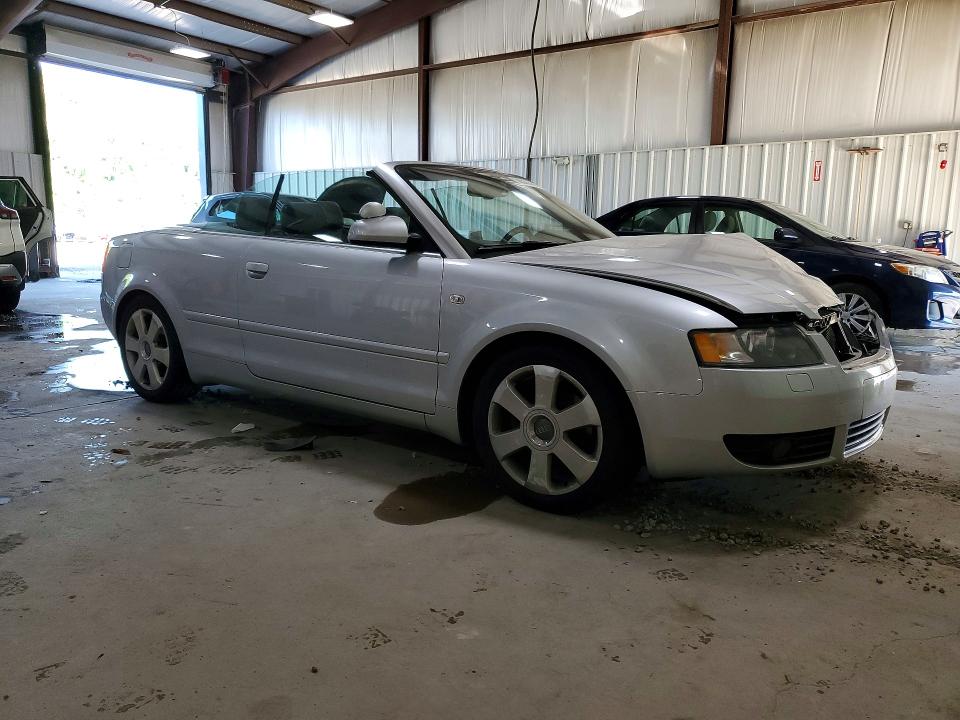 2006 Audi A4 quattro VIN WAUDT48H86K008285 COPART salvage auction — FRONT END, Pa - Certificate Of Salvage, sold $450 on 2026-07-08 (photo 4)