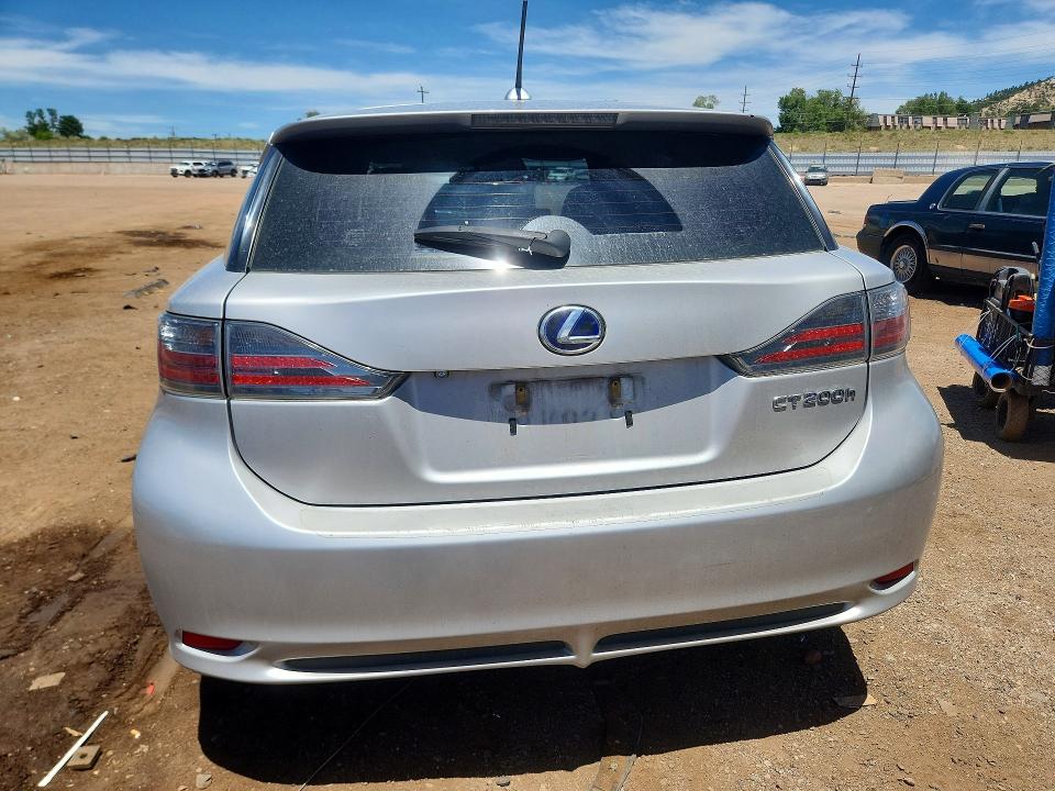 2012 Lexus Ct VIN JTHKD5BH7C2074889 COPART salvage auction — FRONT END, CO - SALVAGE TITLE, sold $2,500 on 2026-07-27 (photo 6)