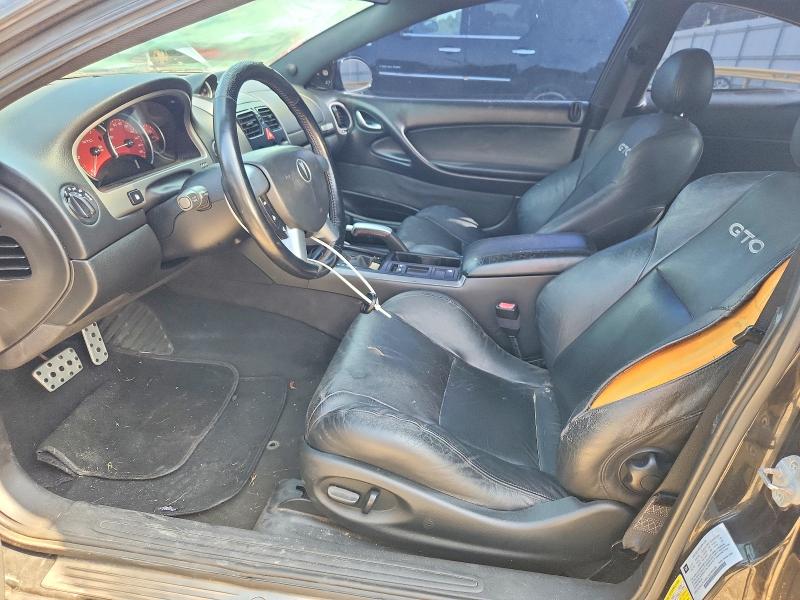 2006 Pontiac Gto VIN 6G2VX12UX6L820026 COPART salvage auction — WATER/FLOOD, Al - Cert Of Title-Flood Salvage, sold $250 on 2026-07-27 (photo 7)