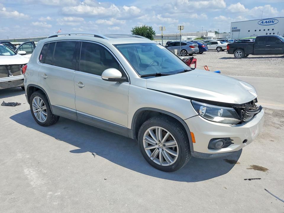 2015 Volkswagen Tiguan VIN WVGBV7AXXFW568983 COPART salvage auction — FRONT END, Ok - Cert Of Title-Salvage, sold $1,100 on 2026-07-31 (photo 4)