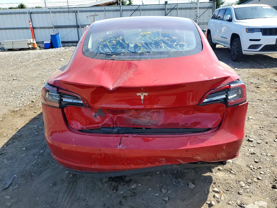 2018 Tesla Model 3 VIN 5YJ3E1EA8JF004211 COPART salvage auction — REAR END, MD - CERT OF SALVAGE > 75% DAMAGE, sold $5,300 on 2026-07-06 (photo 6)
