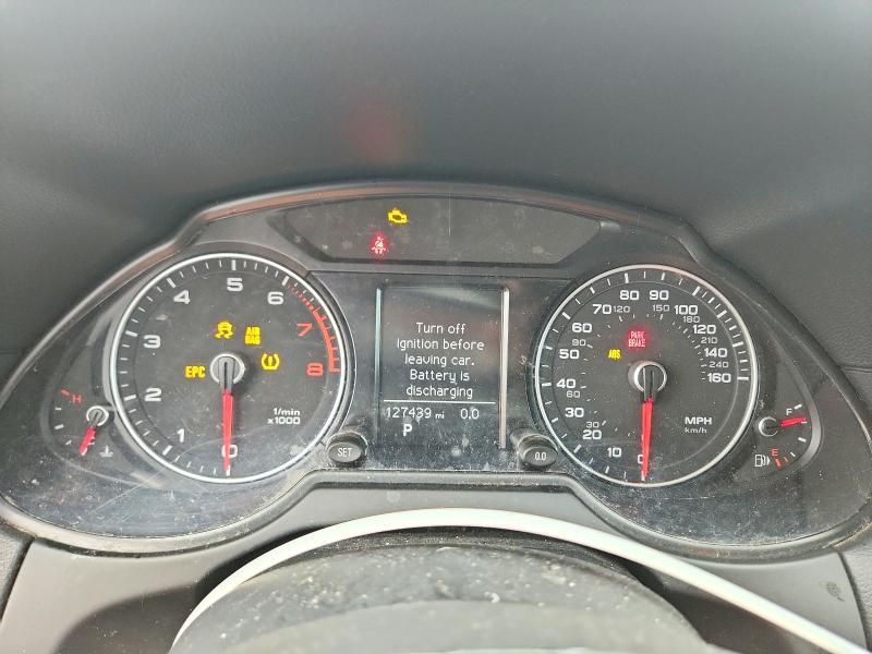 2015 Audi Q5 VIN WA1LFAFP1FA121185 COPART salvage auction — FRONT END, Co - Dis/Dlr/Exp Only Clean Title (P), sold $750 on 2026-07-13 (photo 9)