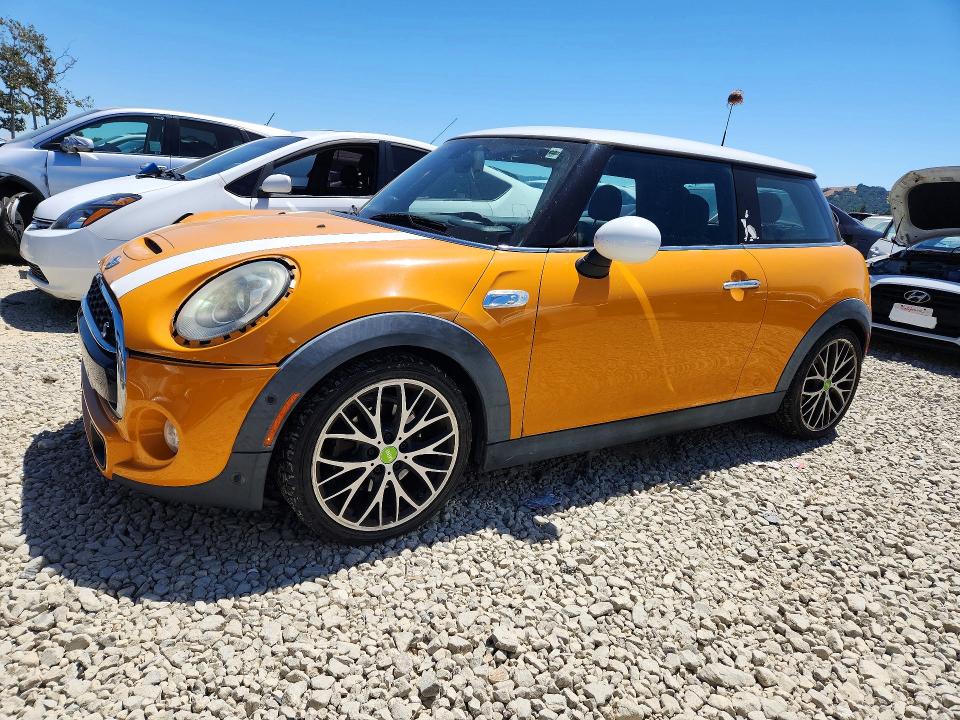 2014 Mini VIN WMWXM7C52ET987349 COPART salvage auction — FRONT END, Ca - Salvage Certificate, sold $925 on 2026-07-16 (photo 1)