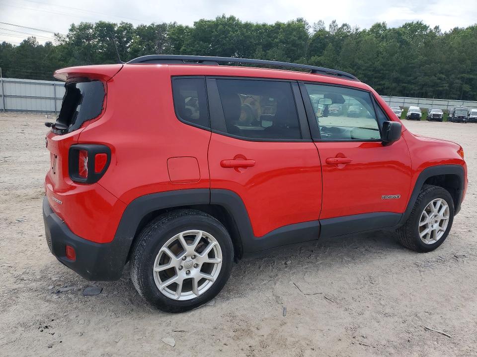 2019 Jeep Renegade VIN ZACNJBAB1KPJ74829 COPART salvage auction — REAR END, Va - Cert Of Title - Salvage, sold $1,300 on 2026-07-13 (photo 3)