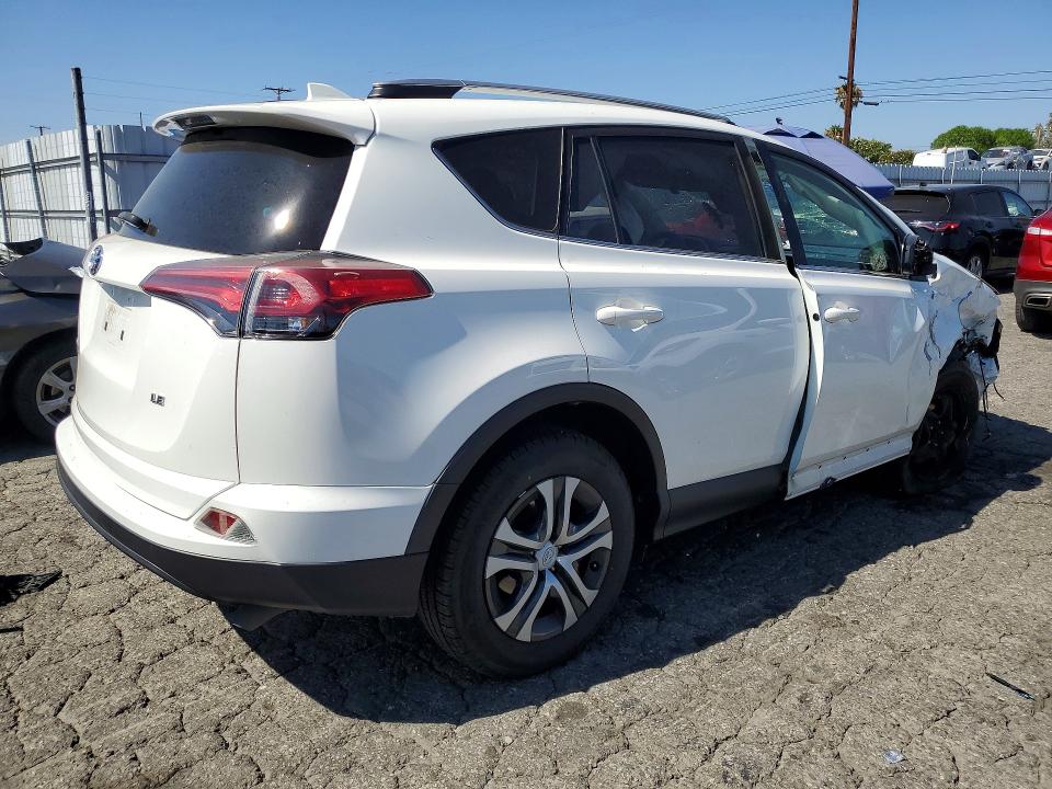 2018 Toyota VIN JTMZFREV4JJ747806 COPART salvage auction — ROLLOVER, Ca - Salvage Certificate, sold $3,650 on 2026-07-16 (photo 3)