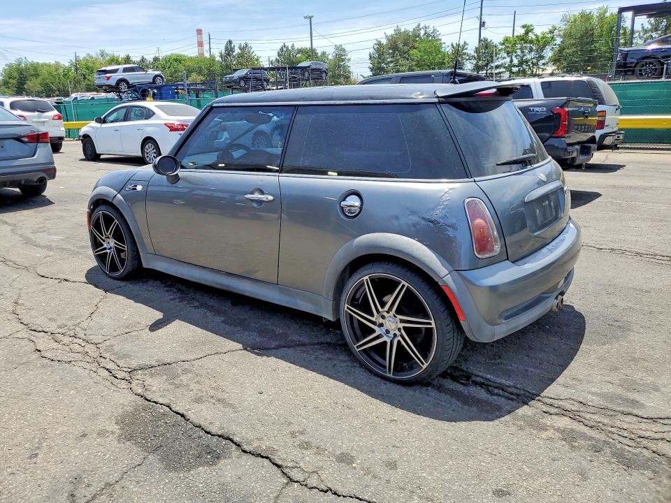 2002 Mini Cooper VIN WMWRE33482TD56884 COPART salvage auction — HAIL, Co - Salvage Title, sold $275 on 2026-07-09 (photo 2)