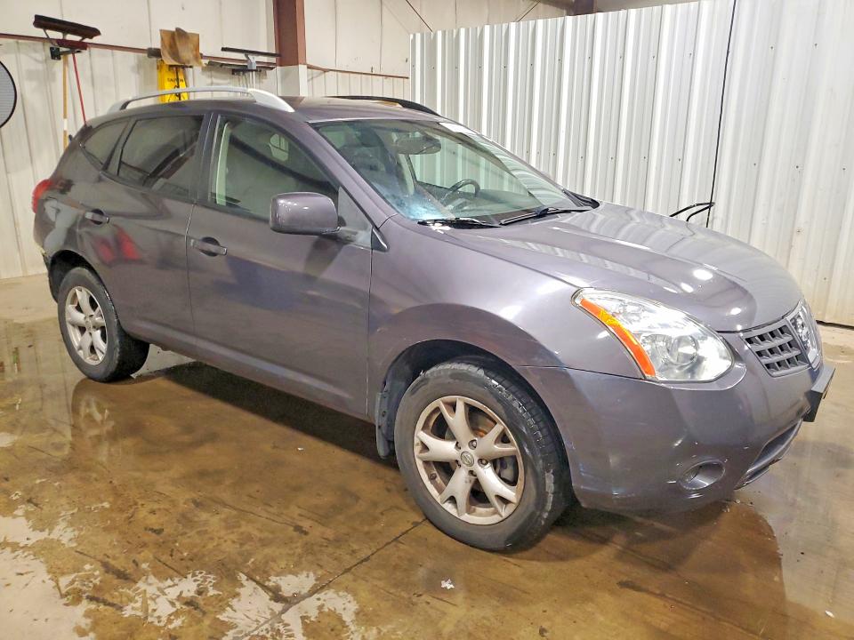 2009 Nissan Rogue VIN JN8AS58V69W448267 COPART salvage auction — REAR END, Pa - Cert Of Salv-R=Reconstructed, sold $800 on 2026-07-02 (photo 4)