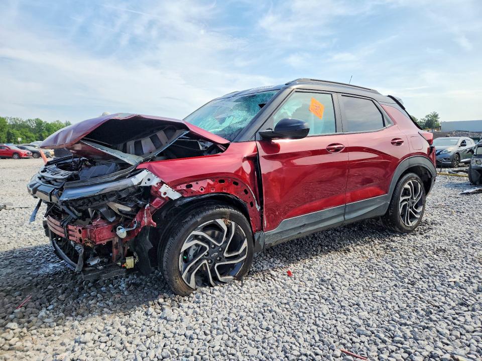 2025 Chevrolet Trailblazer VIN KL79MTSL4SB044950 COPART salvage auction — ROLLOVER, Al - Cert Of Title-Salvage Title, sold $150 on 2026-07-28 (photo 1)