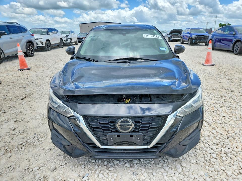 2020 Nissan Sentra VIN 3N1AB8CV8LY274807 COPART salvage auction — FRONT END, Tx - Salvage Vehicle Title, sold $2,900 on 2026-07-09 (photo 5)