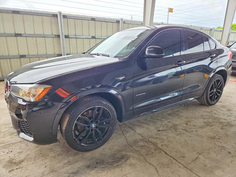 2015 BMW X4 VIN 5UXXW3C58F0M87509 COPART salvage auction — SIDE, Fl - Cert Of Title Slvg Rebuildable, sold $3,950 on 2026-07-27 (photo 1)