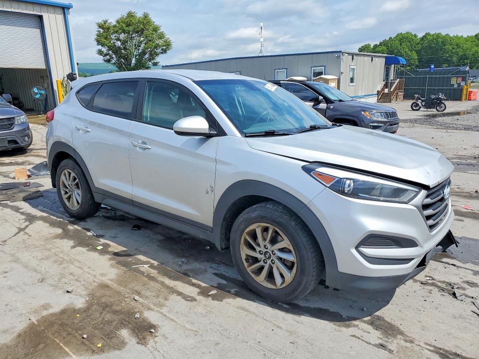 2018 Hyundai Tucson VIN KM8J2CA48JU818258 COPART salvage auction — FRONT END, Pa - Certificate Of Salvage, sold $900 on 2026-07-15 (photo 4)