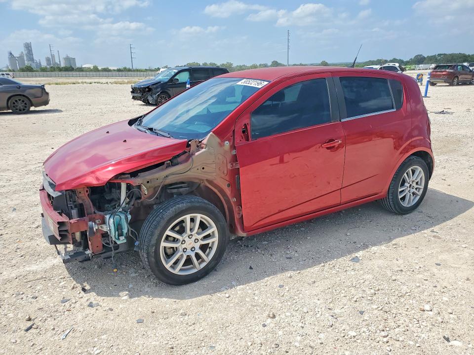 2012 Chevrolet VIN 1G1JC6SH6C4182357 COPART salvage auction — FRONT END, Tx - Salvage Vehicle Title, sold $725 on 2026-07-02 (photo 1)