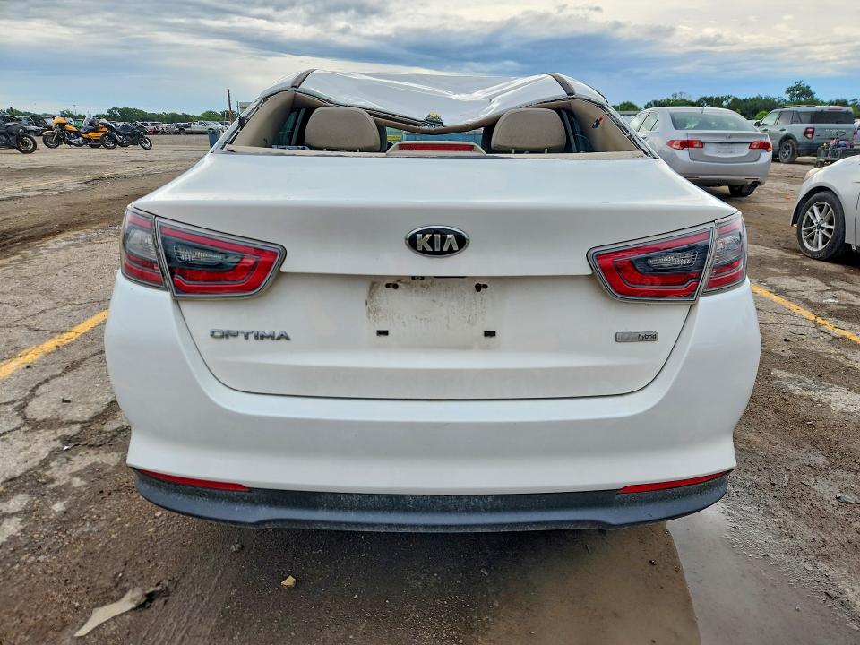 2014 Kia VIN KNAGM4AD4E5064092 COPART salvage auction — ROOF, Ks - Cert Of Title-Salvage, sold $700 on 2026-07-08 (photo 6)
