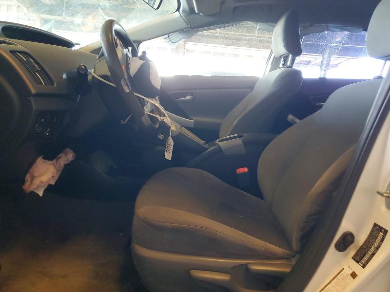 2013 Toyota Prius VIN JTDKN3DU4D5599888 COPART salvage auction — FRONT END, Ca - Salvage Certificate, sold $1,300 on 2026-07-27 (photo 7)