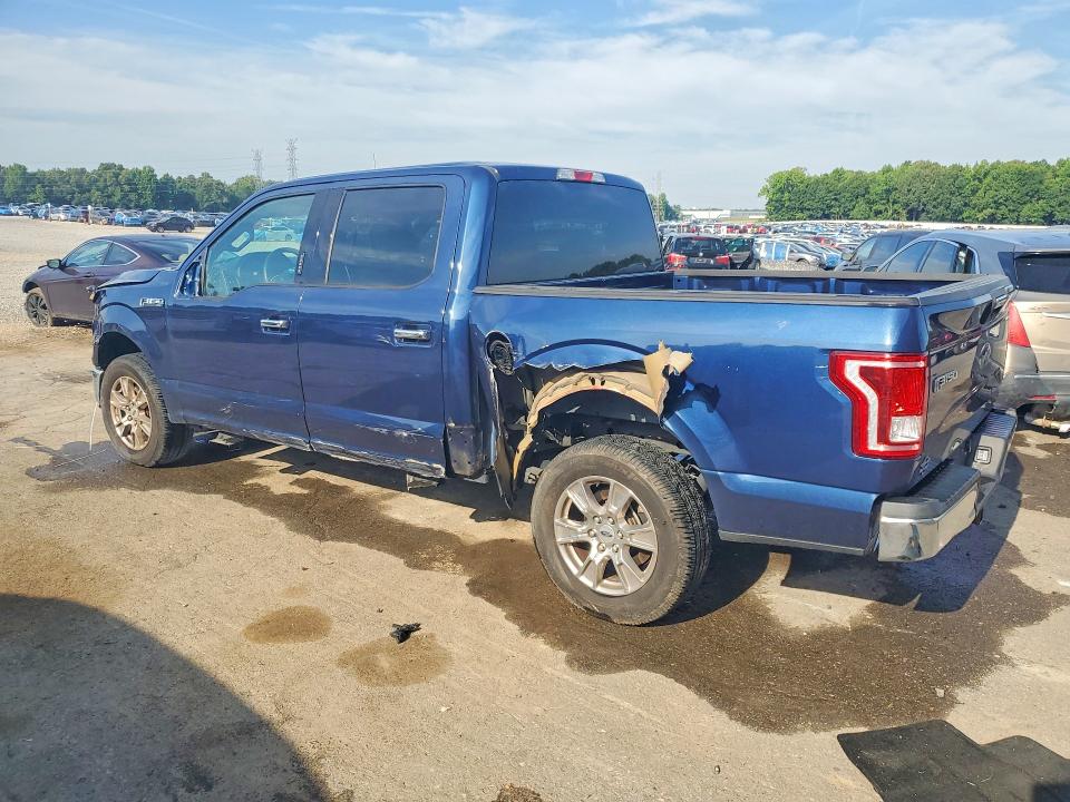 2017 Ford F-150 VIN 1FTEW1CF7HKE05377 COPART salvage auction — SIDE, TN - SALVAGE CERTIFICATE, sold $7,000 on 2026-07-30 (photo 2)