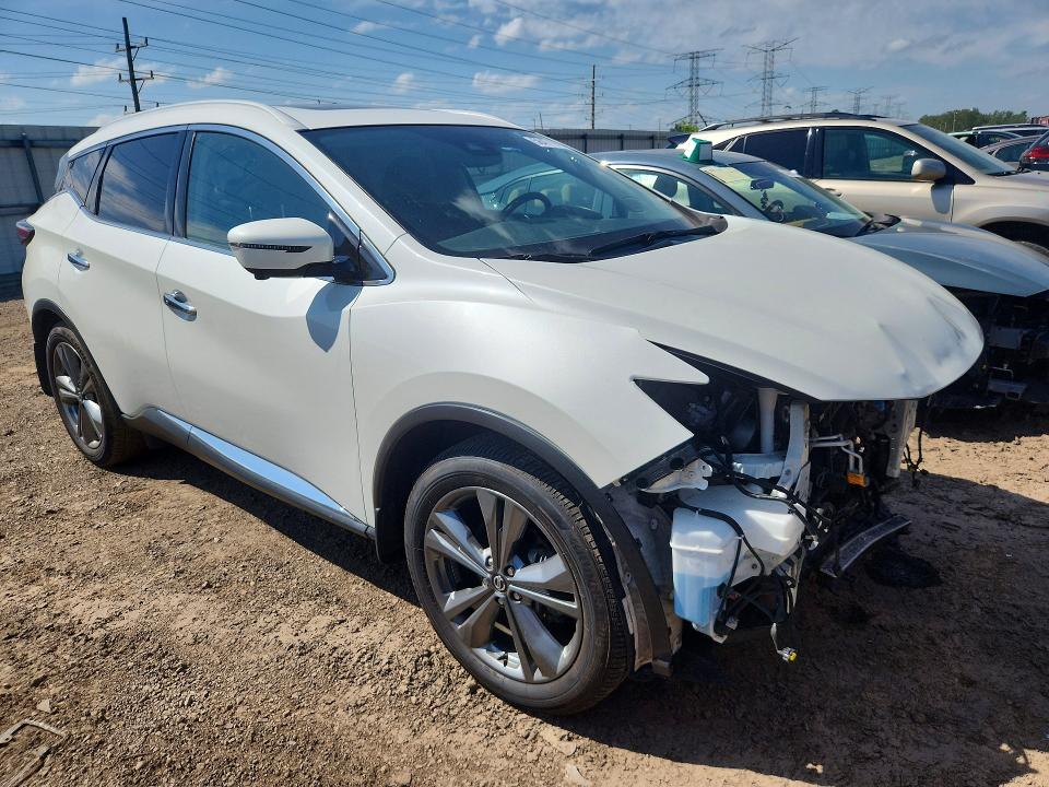 2020 Nissan Murano VIN 5N1AZ2DS8LN115692 COPART salvage auction — FRONT END, IL - SALVAGE CERTIFICATE, sold $4,350 on 2026-07-30 (photo 4)