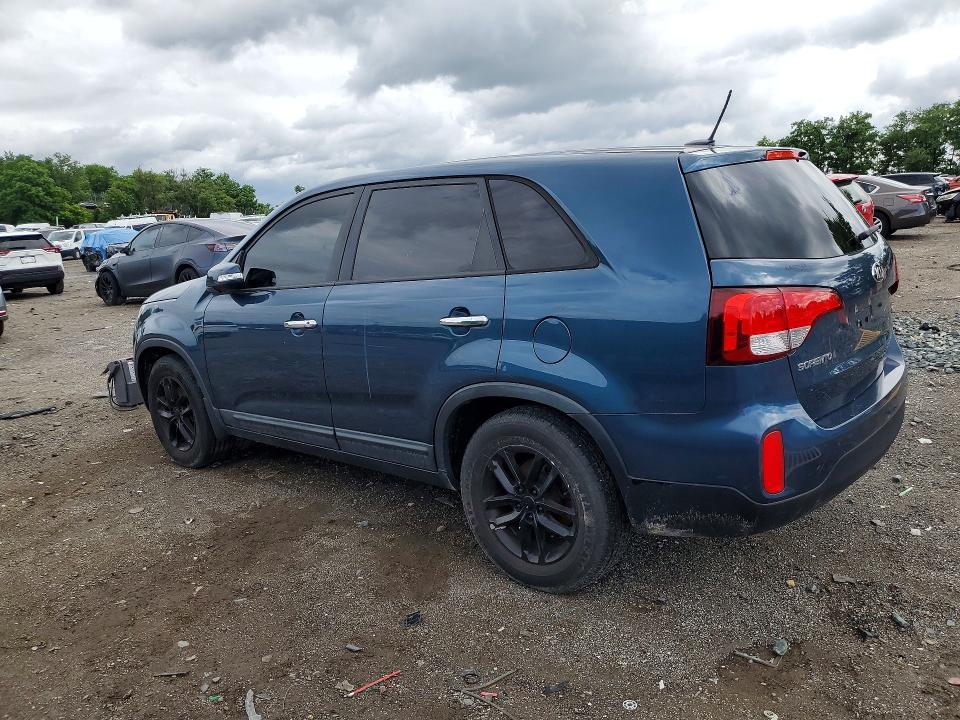2014 Kia Sorento VIN 5XYKT3A60EG464587 COPART salvage auction — MINOR DENT/SCRATCHES, Va - Certificate Of Title, sold $1,000 on 2026-07-07 (photo 2)